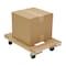 Vestil Tan Hardwood Dolly-Open Deck 900 lb Capacity Non-Marking 16 x 24 HDOF-1624-9-NM - alternate 3